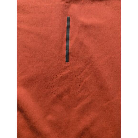 Nike Running Long Sleeve Hooded Shirt Women's Size XS Orange Dri Fit - Picture 12 of 14